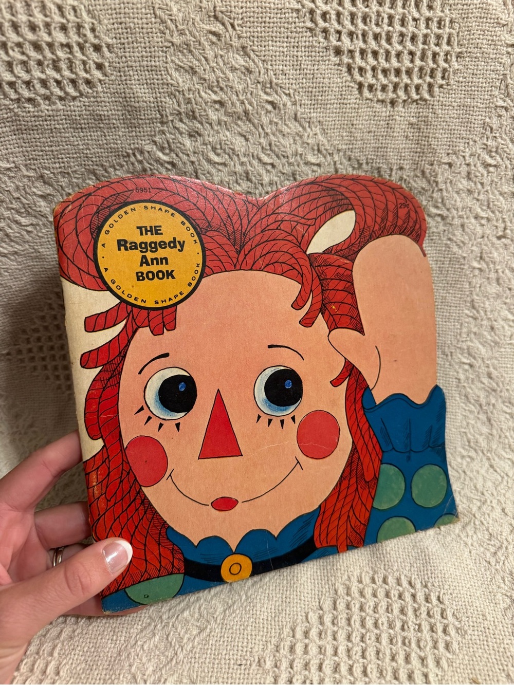 The Raggedy Ann Book - Red Raggedy Ann Kids Toy Book